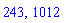 243, 1012