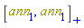 Physics:-AntiCommutator(ann[1], ann[1])