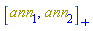 Physics:-AntiCommutator(ann[1], ann[2])