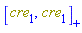 Physics:-AntiCommutator(cre[1], cre[1])