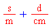 Units:-Unit(s/m)+Units:-Unit(d/cm)