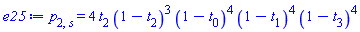 p[2, s] = 4*t[2]*(1-t[2])^3*(1-t[0])^4*(1-t[1])^4*(1-t[3])^4