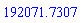 192071.7307