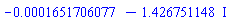 -0.1651706077e-3-1.426751148*I