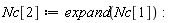 Nc[2] := expand(Nc[1]):