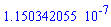 0.1150342055e-6