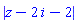abs(2*i-z+2)