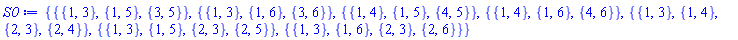 {{{1, 3}, {1, 5}, {3, 5}}, {{1, 3}, {1, 6}, {3, 6}}, {{1, 4}, {1, 5}, {4, 5}}, {{1, 4}, {1, 6}, {4, 6}}, {{1, 3}, {1, 4}, {2, 3}, {2, 4}}, {{1, 3}, {1, 5}, {2, 3}, {2, 5}}, {{1, 3}, {1, 6}, {2, 3}, {2, 6}}}