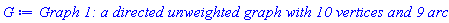 GRAPHLN(directed, unweighted, [1, 2, 3, 4, 5, 6, 7, 8, 9, 10], Array(%id = 18446744074375014390), `GRAPHLN/table/1`, 0)