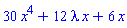 30*x^4+12*lambda*x+6*x