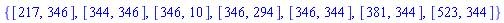 {[217, 346], [344, 346], [346, 10], [346, 294], [346, 344], [381, 344], [523, 344]}