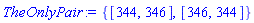 {[344, 346], [346, 344]}