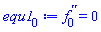 diff(diff(f[0](x), x), x) = 0