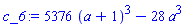 5376*(a+1)^3-28*a^3