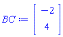 Vector(2, {(1) = -2, (2) = 4})