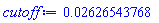 0.2626543768e-1