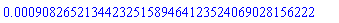 0.9082652134423251589464123524069028156222e-3