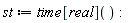 st := time[real]()