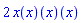 2*((x(x))(x))(x)