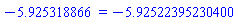 -5.925318866 = -5.92522395230400