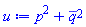 p^2+conjugate(q)^2