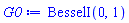 BesselI(0, 1)