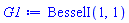 BesselI(1, 1)