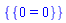 {{0 = 0}}