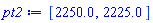 [2250.0, 2225.0]