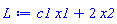 c1*x1+2*x2