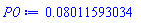 0.8011593034e-1