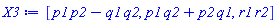 [p1*p2-q1*q2, p1*q2+p2*q1, r1*r2]