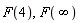 F(4), F(infinity)
