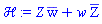 Z*`#mrow(mover(mo(w),mo("&#x305;")))`+w*`#mrow(mover(mo(Z),mo("&#x305;")))`