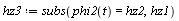 hz3 := subs(phi2(t) = hz2, hz1)