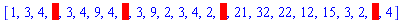 [Typesetting:-mn("1"), Typesetting:-mn("3"), Typesetting:-mn("4"), Typesetting:-mn("5", mathbackground = "red", mathcolor = "white"), Typesetting:-mn("3"), Typesetting:-mn("4"), Typesetting:-mn("9"), Typesetting:-mn("4"), Typesetting:-mn("5", mathbackground = "red", mathcolor = "white"), Typesetting:-mn("3"), Typesetting:-mn("9"), Typesetting:-mn("2"), Typesetting:-mn("3"), Typesetting:-mn("4"), Typesetting:-mn("2"), Typesetting:-mn("5", mathbackground = "red", mathcolor = "white"), Typesetting:-mn("21"), Typesetting:-mn("32"), Typesetting:-mn("22"), Typesetting:-mn("12"), Typesetting:-mn("15"), Typesetting:-mn("3"), Typesetting:-mn("2"), Typesetting:-mn("5", mathbackground = "red", mathcolor = "white"), Typesetting:-mn("4")]