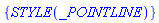 {STYLE(_POINTLINE)}
