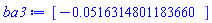 [HFloat(-0.05163148011836605)]