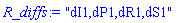"dI1,dP1,dR1,dS1"