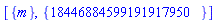 [{m}, {18446884599191917950}]