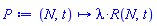 proc (N, t) options operator, arrow, function_assign; lambda*R(N, t) end proc