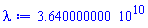 0.3640000000e11