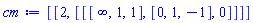 [[2, [[[infinity, 1, 1], [0, 1, -1], 0]]]]