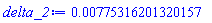 0.775316201320157e-2