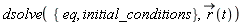 dsolve({eq, initial_conditions}, `#mover(mi("r"),mo("&rarr;"))`(t))