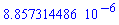 0.8857314486e-5