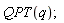 QPT(q)