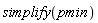 simplify(pmin)