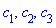 c[1], c[2], c[3]