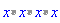 `%*`(x, x, x, x)